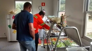 Serviço de cozinha industrial